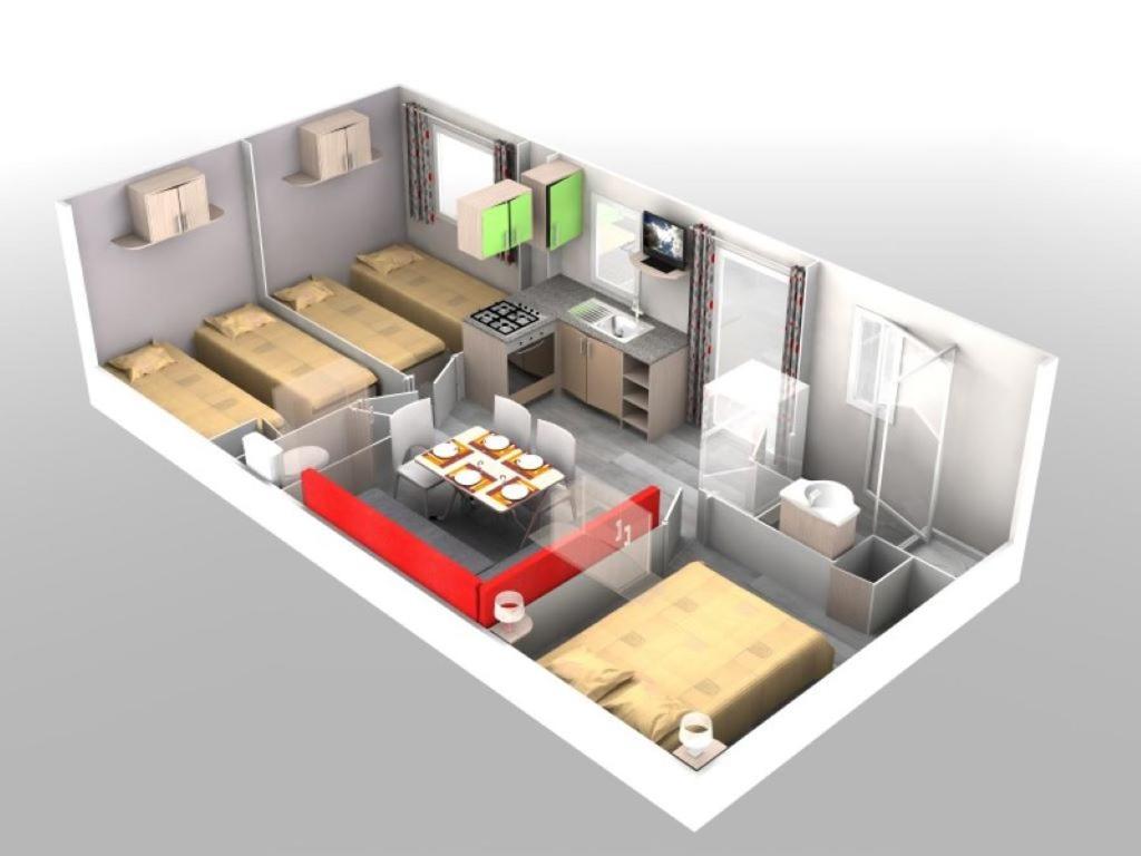 Mobilhome Chez Sylvie Au Camping De Pujol Argelès-sur-Mer Extérieur photo